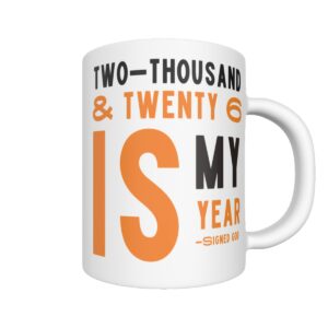 2026 Is My Year to Win™ Signature Mug
