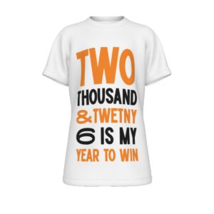 2026 Is My Year to Win™ Kids Graphic Tee