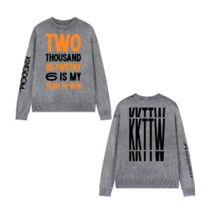 2026 Is My Year to Win™ Vintage Heavyweight Crewneck Sweater