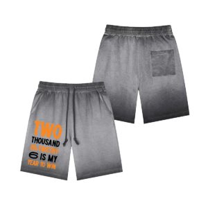 2026 Is My Year to Win™ Vintage Wash Drawstring Shorts